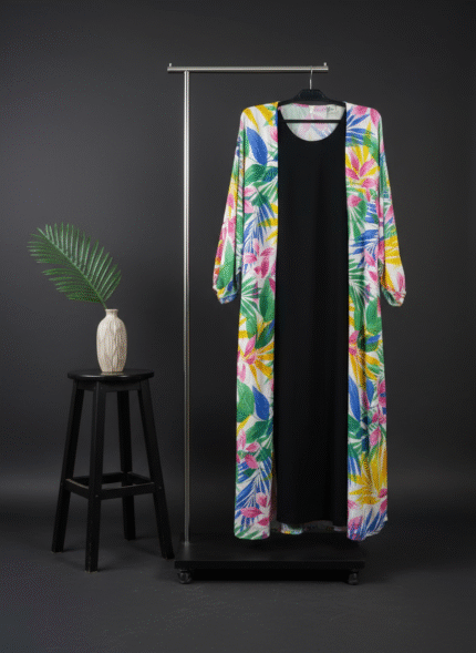 Color Full Printed Abaya